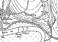 Planskizze der Ziegenburg 1895