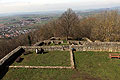 Der Nordostteil der Burg (Foto Eismann 2019)