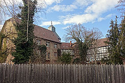 Blick auf das Schloss von Sden (Foto Eismann 2019)