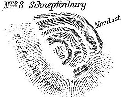 Plan der Schnepfenburg (aus Vug)