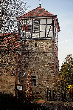 Der Kirchturm (Foto Eismann 2019)