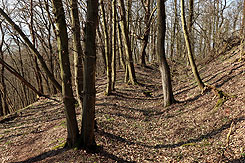 Die Befestigung im Nordwesten (Foto Eismann 2019)