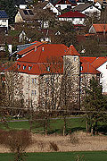 Das Schloss in der Ortslage (Foto Eismann 2019)