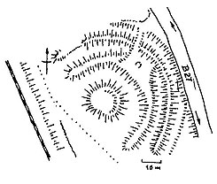 Plan der Sinzigburg (aus Knappe 1995, S. 200)