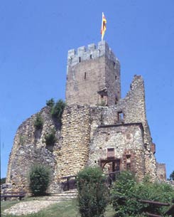 Gesamtansicht der Oberburg, Foto: H. Wagner (2002)