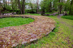 Das Fundament (Foto Eismann 2019