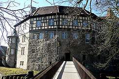 Ansicht des Schloss Grosachsenheim von Osten, Foto: Stadt Sachsenheim (2011)