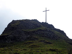 Ansicht des Gipfels von Nordwesten; Foto: Thorsten Sonnemann (2019)