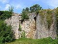 Wohnbau der Hauptburg, Hofseite. Foto: J. Friedhoff 2016