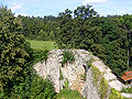 Blick vom Turm auf die Hauptburg. Foto: J. Friedhoff 2016