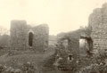 Historische Fotografie, Ruine vor dem Wiederaufbau (DBV-Archiv)
