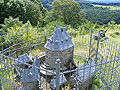 Modell der Burg Tringenstein auf dem Areal der Hauptburg. J. Friedhoff 2017