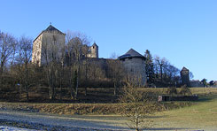 Sp�tgotische Kapelle mit barocker Schlosskirche im Obergeschoss und Rondell 'Rossm�hle' J. Friedhoff 2016