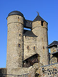 Sp�tgotischer Doppelturm der Hautpburg. J. Friedhoff 2016