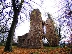 Hauptburg, Wohnbau, Hofseite. J. Friedhoff 2017.