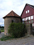 Sp�tmittelalterlicher Flankenturm. J. Friedhoff 2008.