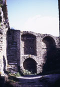 Innenseite der Ringmauer, Foto: J. Friedhoff (1992)
