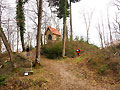 Ansicht der Zufahrt zur Kapelle, Foto: Christoph Engels (2020)