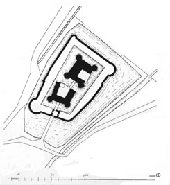 Lageplan, aus: KD Altenkirchen (1935)