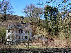 Stnenburg, Bildmitte oben ehem. Standort Foto: M. Rasch 2020