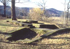 Ausgrabungen im Nordteil der Burg (Foto: J. Friedhoff, 2001)
