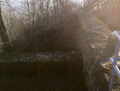 Wenigenburg, Ecke des Palas, Foto: G. Wagner 2024