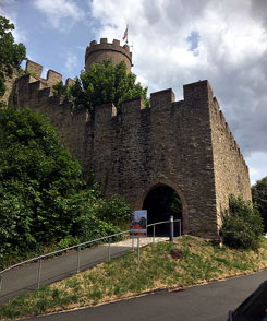 Biedenkopf, Zugang, Foto: Wagner Juli 2023