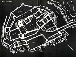 Grundriss der Burg Eppstein (aus Picard 1968)