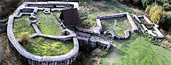 Eisenberg bei Korbach, Blick vom Aussichtsturm ca. 1990, Foto M. Rasch