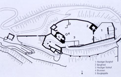 Grundriss, aus: Halbekamm, Grafen von Sayn (1997)