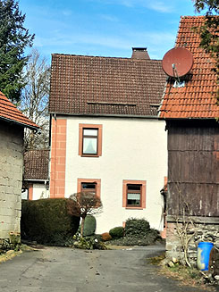 Der letzte Rest des Schlosses (Foto Eismann 2025)