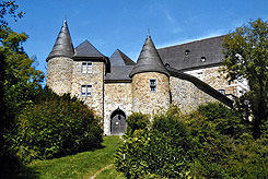 Herrnstein, Gesamtansicht Front, Foto: H. Dirkes 2024