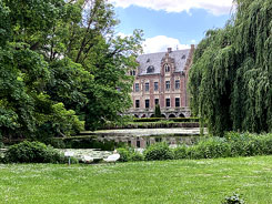 Paffendorf, Parkseitige Ansicht, Foto: S. Wagner 2025