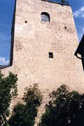 Eggenburg: Der Bergfried von Osten. Foto: Gerhard Reichhalter (2000).
