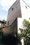 Eggenburg: Der Bergfried von Sdosten. Foto: Gerhard Reichhalter (2000).