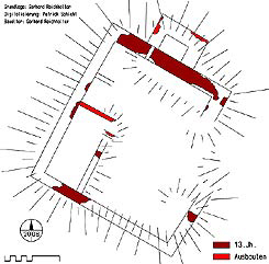 Fuchsberg: Baualtersplan. Grundlage und Baualtersinterpretation: Gerhard Reichhalter. Digitalisierung: Patrick Schicht (2006).