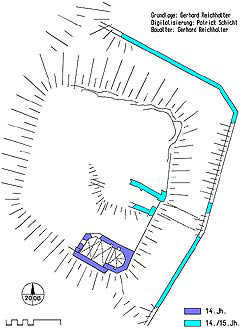 Gaber: Bauphasenplan. Grundlage und Baualtersinterpretation: Gerhard Reichhalter. Digitalisierung: Patrick Schicht (2006).