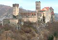 Hardegg: Ansicht der Hauptburg von Westen. Foto: Patrick Schicht (2004).