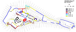 Hardegg: Bauphasenplan. Grundlage: Gerhard Reichhalter, Patrick Schicht. Digitalisierung und Baualtersinterpretation: Patrick Schicht (2006).