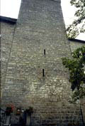 Heidenreichstein: Detailansicht des Bergfrieds. Foto: Thomas Khtreiber (1998).