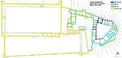 Rosenburg: Bauphasenplan. Grundlage: Bundesdenkmalamt. Digitalisierung und Baualtersinterpretation: Patrick Schicht (2006).