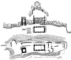 Grundriss und Aufriss, aus: KD Cochem (1959)