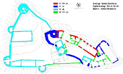 Bauphasenplan. Grundlage und Baualtersbestimmung: Gerhard Reichhalter; Digitalisierung: Patrick Schicht (2007)