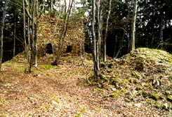 Der Bergfried von Sden. Foto: Gerhard Reichhalter (1999)