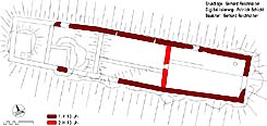 Bauphasenplan. Grundlage und Baualtersbestimmung: Gerhard Reichhalter; Digitalisierung: Patrick Schicht (2006)