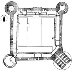 Plattegrond Woerden, Coll. NKS