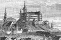 Die Burg auf dem Stich von A. Kaltschmied  (1736)