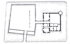 Grundriss, aus: KD Bonn (1905)