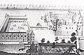 Sp�tgotische Burg vor dem Umbau (C. Dupius, 1785), aus: G�nter, Burgen (1967)