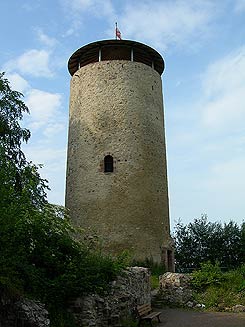 L�wenstein, Bergfried, Foto: Friedhoff